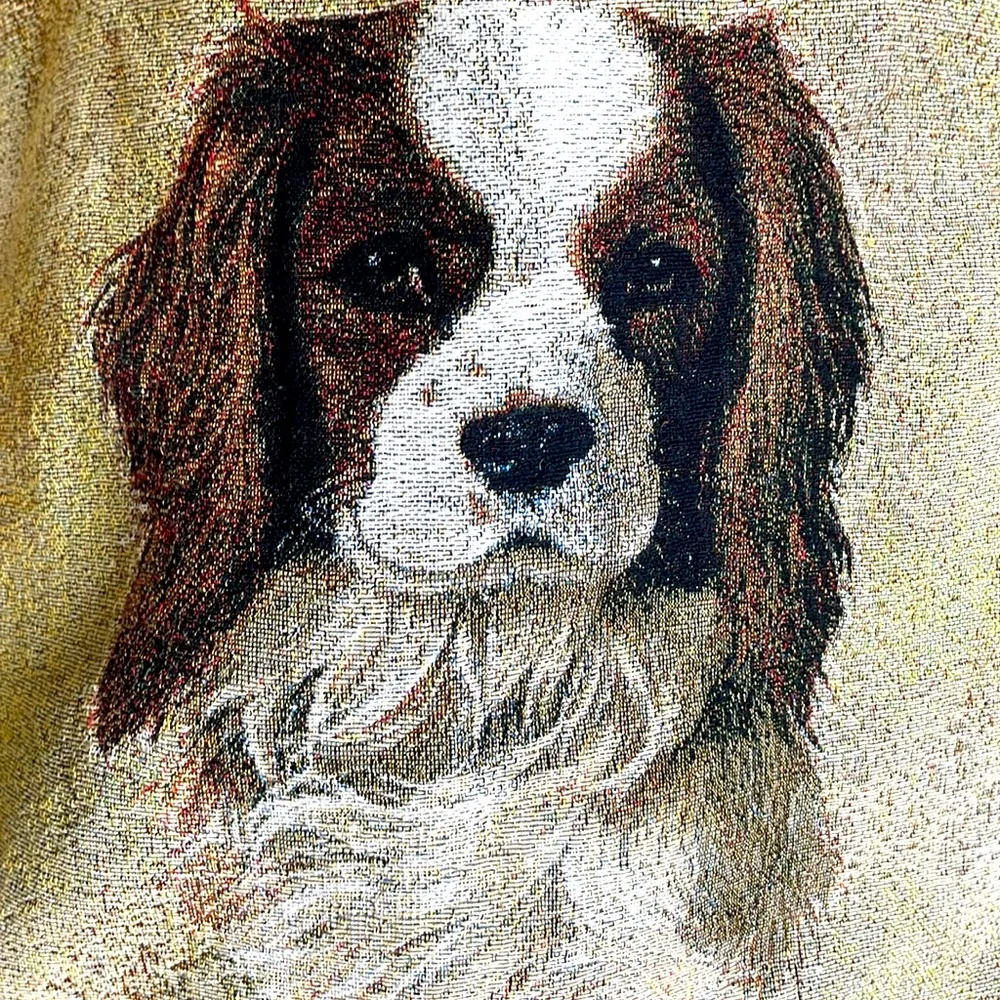 Pure Country Weavers Cavalier King Charles Signed Robert May Sturdy Tote Bag